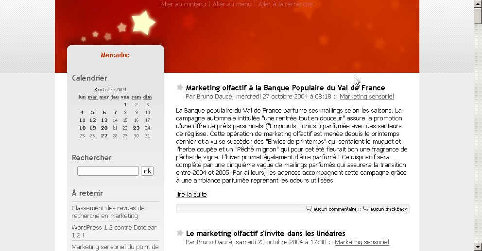 Plus d'infos sur le marketing olfactif sur mercadoc.org